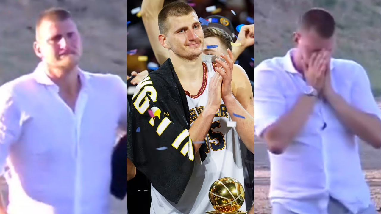 Video: Nikola Jokic đoạt cúp NBA cũng không rơi nước mắt như vô địch giải đấu này