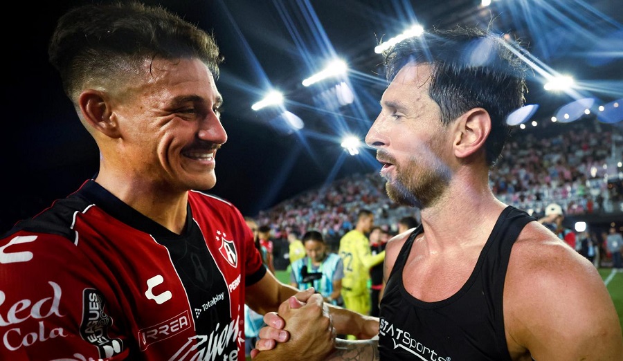 Cầu thủ Atlas bị Messi hét vào mặt khi ghi bàn cho Inter Miami kể lại cuộc tranh cãi nảy lửa