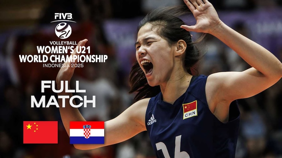 Link trực tiếp giải bóng chuyền U21 vô địch thế giới hôm nay: Trung Quốc vs Croatia