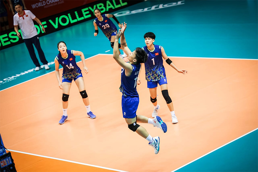 Bóng chuyền nữ U21 Việt Nam tạo địa chấn trước đội bóng xếp hạng 8 thế giới
