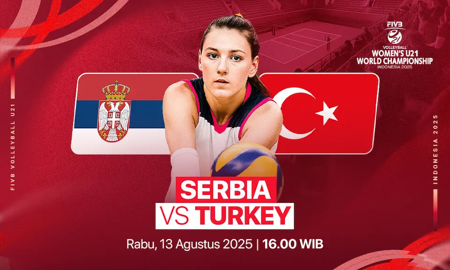 Link trực tiếp giải bóng chuyền U21 vô địch thế giới hôm nay: Thổ Nhĩ Kỳ vs Serbia