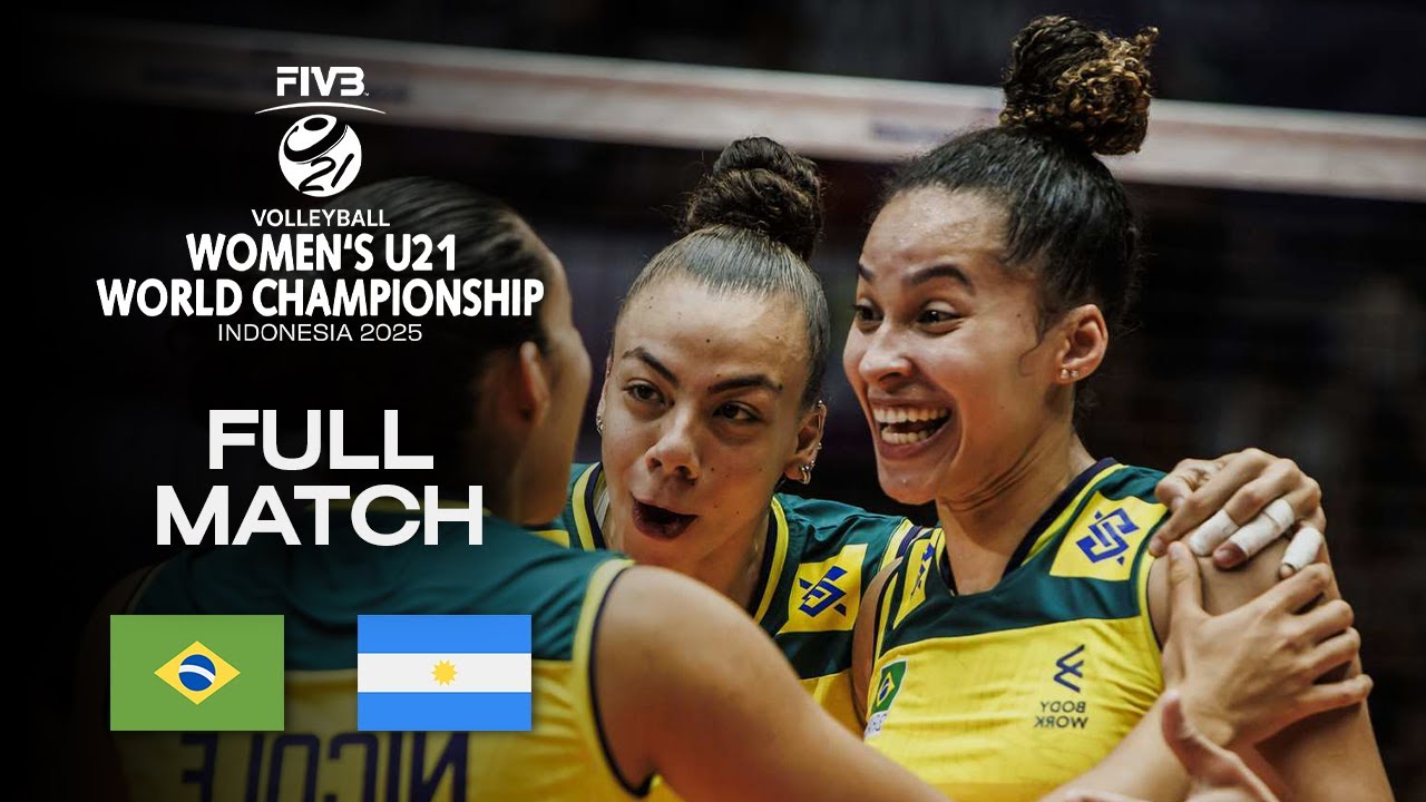 Link trực tiếp giải bóng chuyền U21 vô địch thế giới hôm nay: Brazil vs Argentina