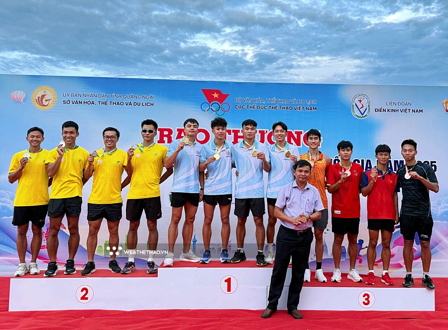 Trực tiếp giải Vô địch Điền kinh các nội dung tiếp sức quốc gia 2025 ngày 19-8: "Kỷ lục quốc gia" xuất hiện dồn dập