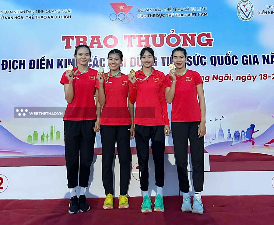 Trực tiếp giải V&ocirc; địch Điền kinh c&aacute;c nội dung tiếp sức quốc gia 2025 ng&agrave;y 20-8: M&agrave;n bứt ph&aacute; ngoạn mục