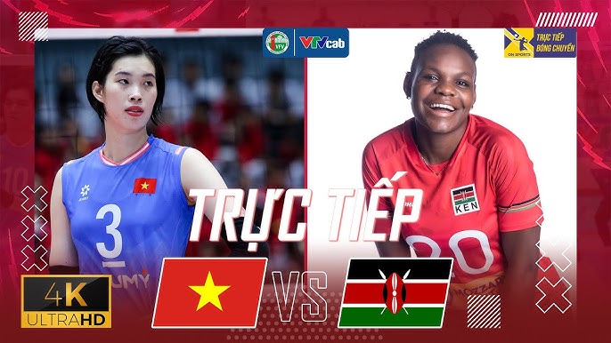 Link trực tiếp giao hữu bóng chuyền Việt Nam vs Kenya