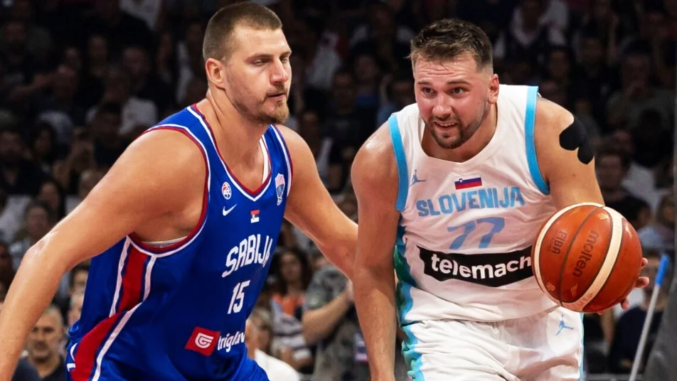 Nikola Jokic "huỷ diệt" Luka Doncic và ĐT Slovenia, Serbia bước vào EuroBasket 2025 với 7 trận bất bại
