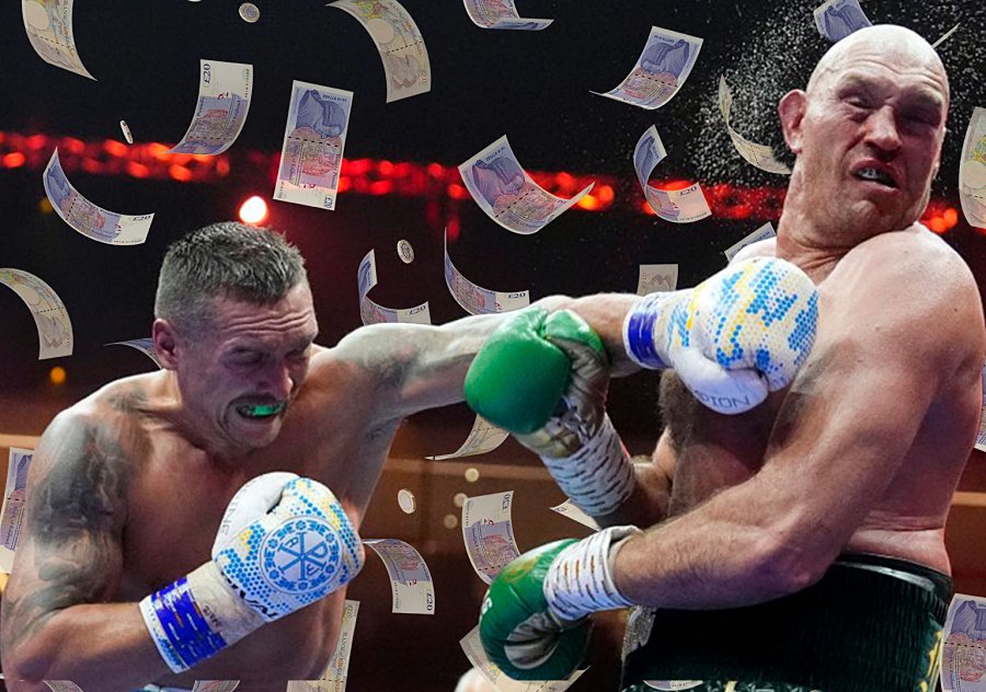 Usyk vượt Tyson Fury và Jake Paul ở BXH 10 võ sỹ boxing giàu nhất