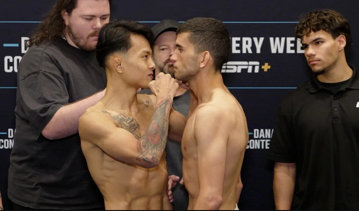 Trực tiếp Dana White's Contender Series: Hồ Tuấn An vs. Eduardo Henrique
