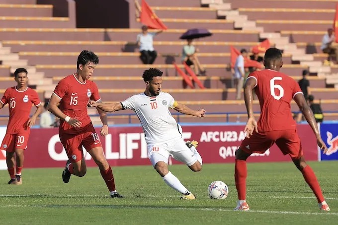 Link xem trực tiếp bóng đá U23 Yemen vs U23 Singapore ngày 3/9