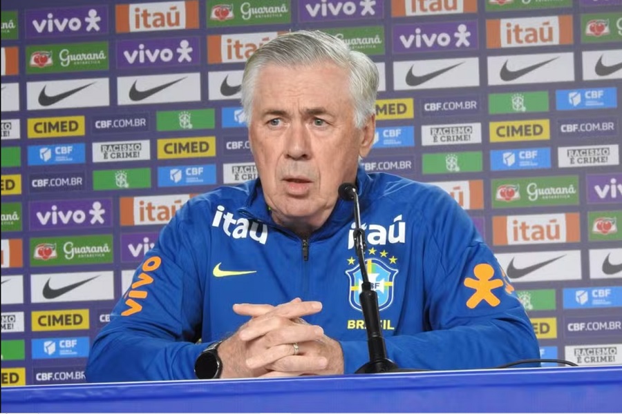 Đội hình ra sân Brazil vs Chile: Ancelotti chơi với 4 tiền đạo