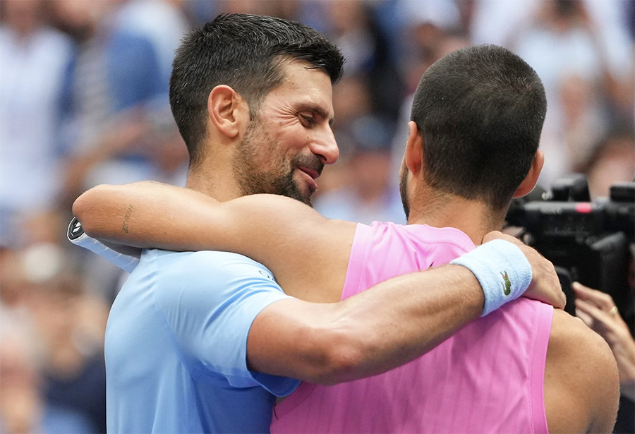 Alcaraz đập tan giấc mộng vô địch US Open 2025 của Djkovic chỉ sau 3 set đấu