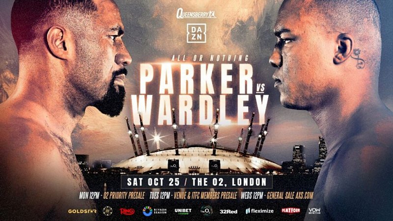 Chỉ định võ sỹ buộc Usyk phải so găng từ trận Parker vs Wardley Chỉ định võ sỹ buộc Usyk phải so găng từ trận Parker vs Wardley