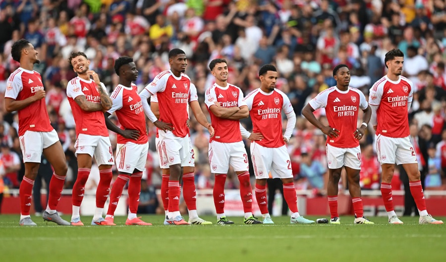 Danh sách cầu thủ Arsenal tham dự Champions League 2025/2026