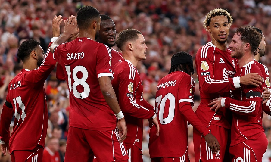 Danh sách cầu thủ Liverpool tham dự Champions League 2025/2026