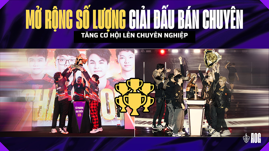 Đấu Trường Danh Vọng Liên Quân Moble sẽ "thay da đổi thịt" trong năm 2026