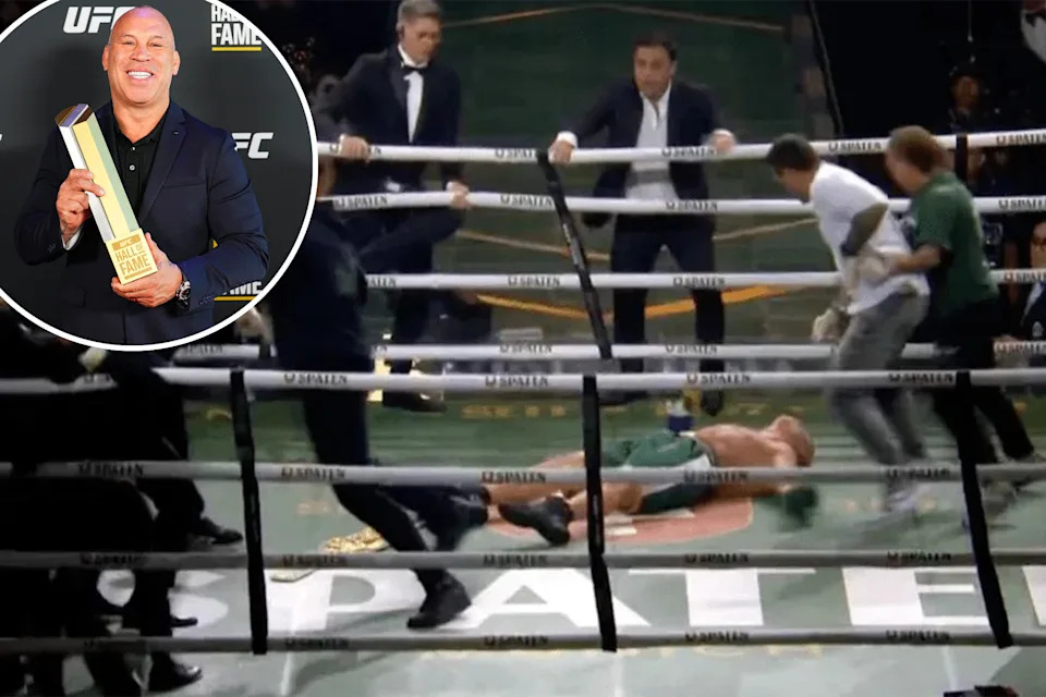 Huyền thoại UFC Wanderlei Silva bị đấm knock-out bất tỉnh sau vụ ẩu đả kinh ho&agrave;ng ở s&agrave;n boxing