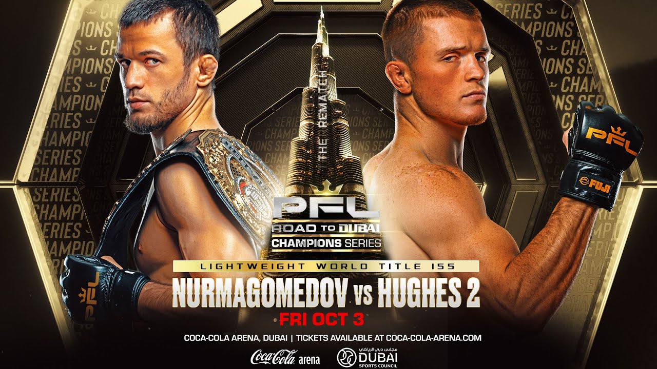 Lịch thi đấu PFL Champions Series 3: Usman Nurmagomedov vs Paul Hughes 2