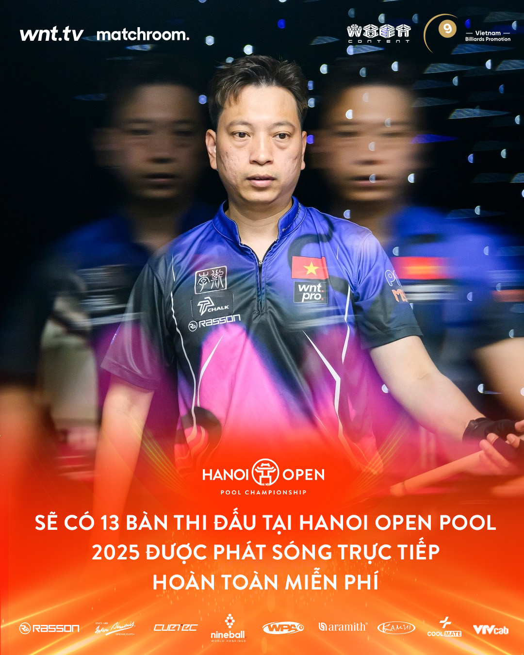 Xem trực tiếp Giải Hanoi Open Pool 2025 ở đâu? kênh nào? Xem trực tiếp Giải Hanoi Open Pool 2025 ở đâu? kênh nào?