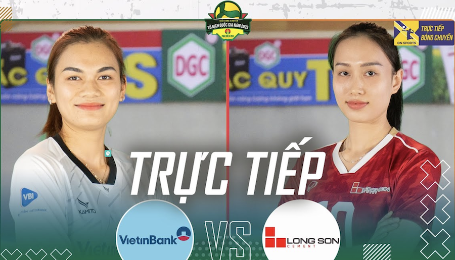 Link trực tiếp giải bóng chuyền VĐQG hôm nay: Vietinbank vs XMLS Thanh Hoá
