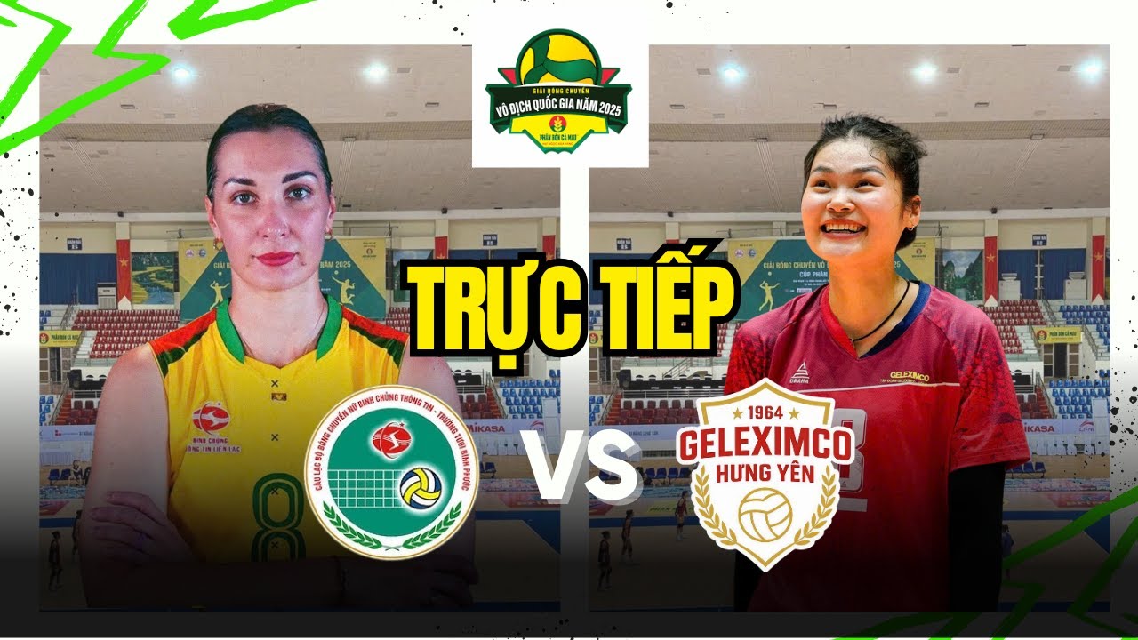Link trực tiếp giải bóng chuyền VĐQG hôm nay: Binh Chủng Thông Tin vs Geleximco Hưng Yên