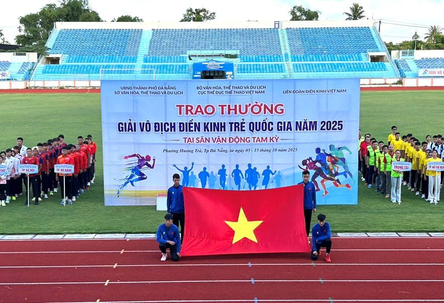 Lịch thi đấu giải Vô địch Điền kinh Trẻ quốc gia năm 2025