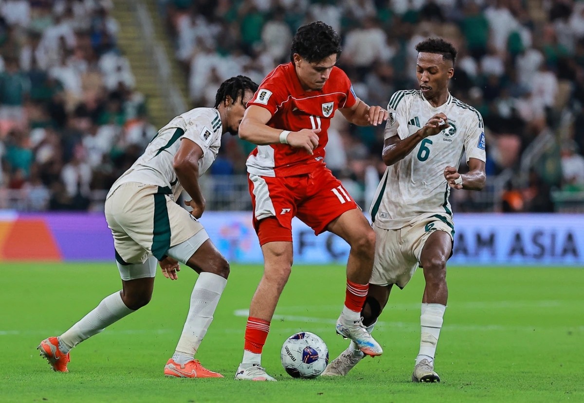 Indonesia gửi đơn khiếu nại lên FIFA và AFC sau trận thua Saudi Arabia