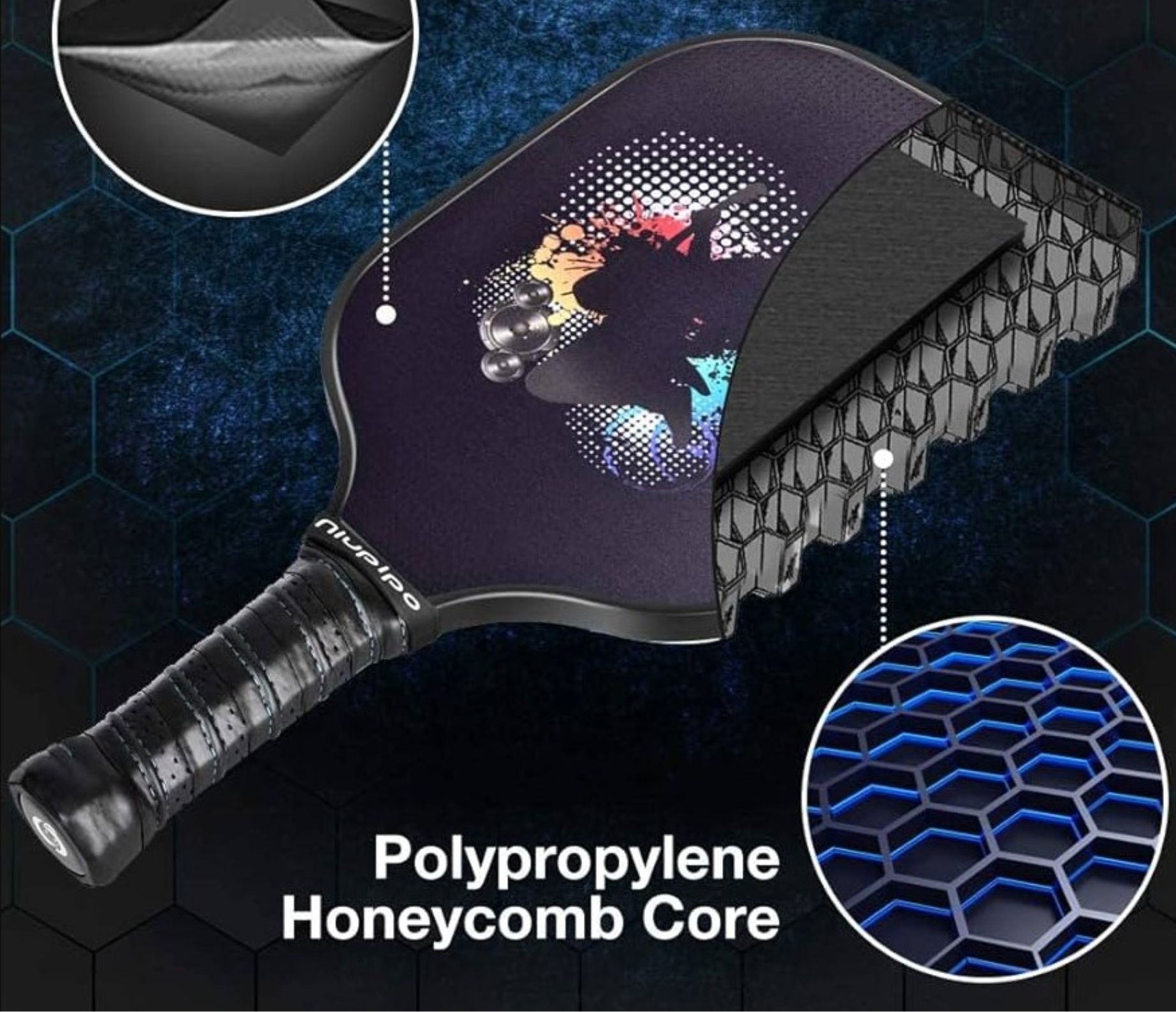 Cấu trúc lõi tổ ong - Công nghệ đưa pickleball lên tầm cao mới Cấu trúc lõi tổ ong - Công nghệ đưa pickleball lên tầm cao mới