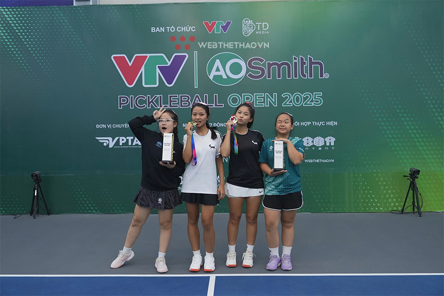 VTV A.O. Smith Pickleball Open 2025 ngày 24.10: Nhiều gương mặt tiềm năng xuất hiện! VTV A.O. Smith Pickleball Open 2025 ngày 24.10: Nhiều gương mặt tiềm năng xuất hiện!