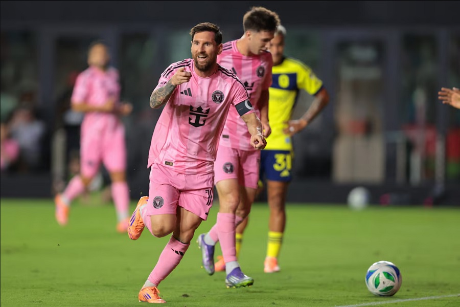 Chiêm ngưỡng bàn thắng bằng đánh đầu của Messi ở vòng Play-offs MLS