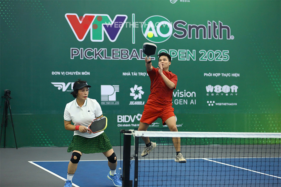 Khắc Quý - Nguyễn Hạnh đăng quang thuyết phục tại Pickleball VTV A.O SMITH Pickleball Open 2025 Khắc Quý - Nguyễn Hạnh đăng quang thuyết phục tại Pickleball VTV A.O SMITH Pickleball Open 2025