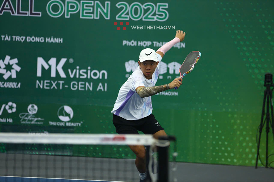 Quang Dương v&agrave; hoạt động đầy &yacute; nghĩa tại VTV A.O SMITH Pickleball Open 2025
