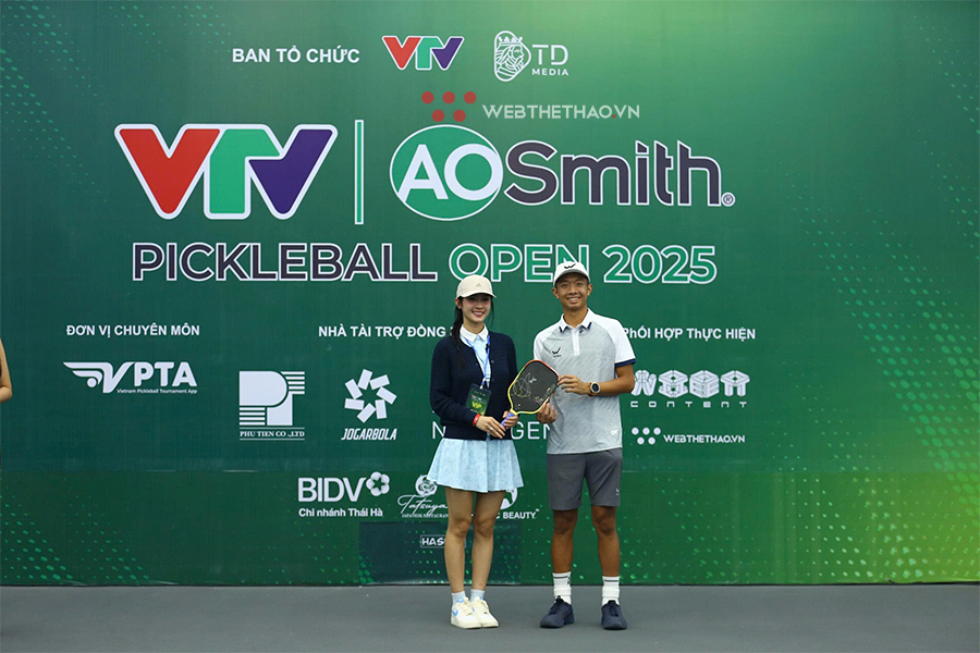 Trực tiếp trao giải v&agrave; lễ bễ mạc VTV A.O.SMITH Pickleball Open 2025 - Ng&agrave;y 26/10