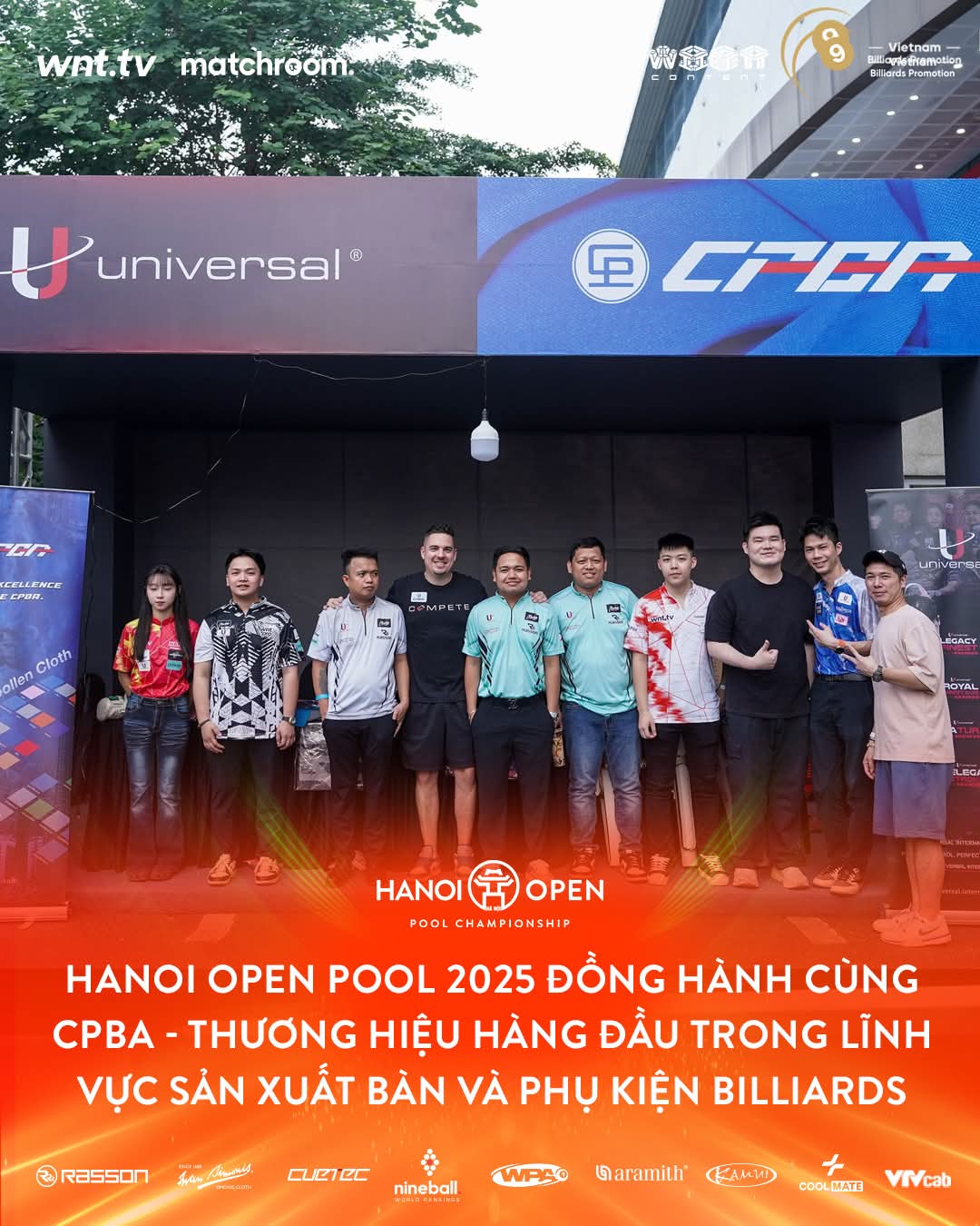 CPBA với dấu ấn trong thành công của Hanoi Open Pool 2025