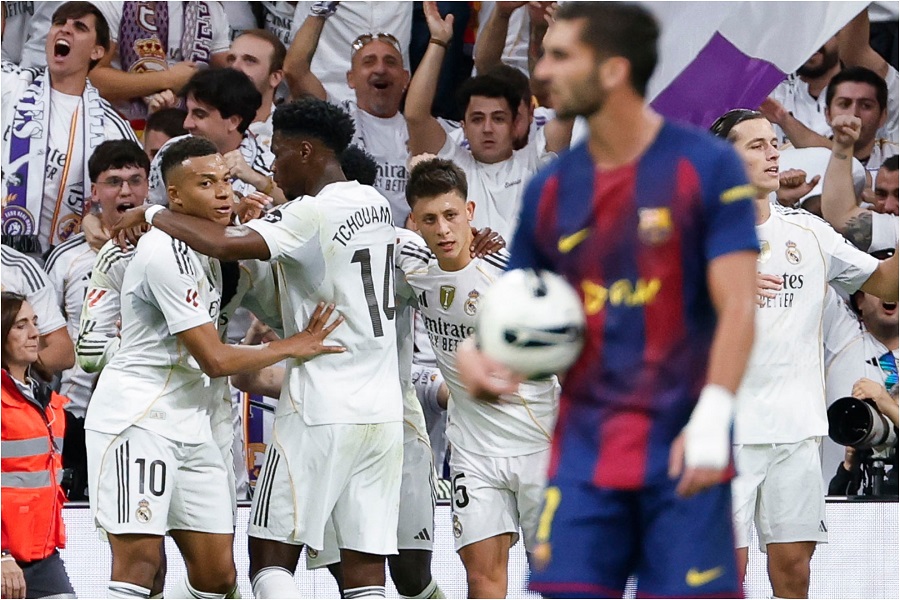 Máy tính dự đoán cơ hội vô địch của Real Madrid cao gấp ba Barcelona