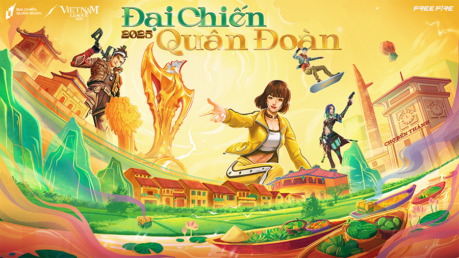 Đại chiến quân đoàn X Việt Nam League: Bước tiến mới trong hệ sinh thái Free Fire eSports