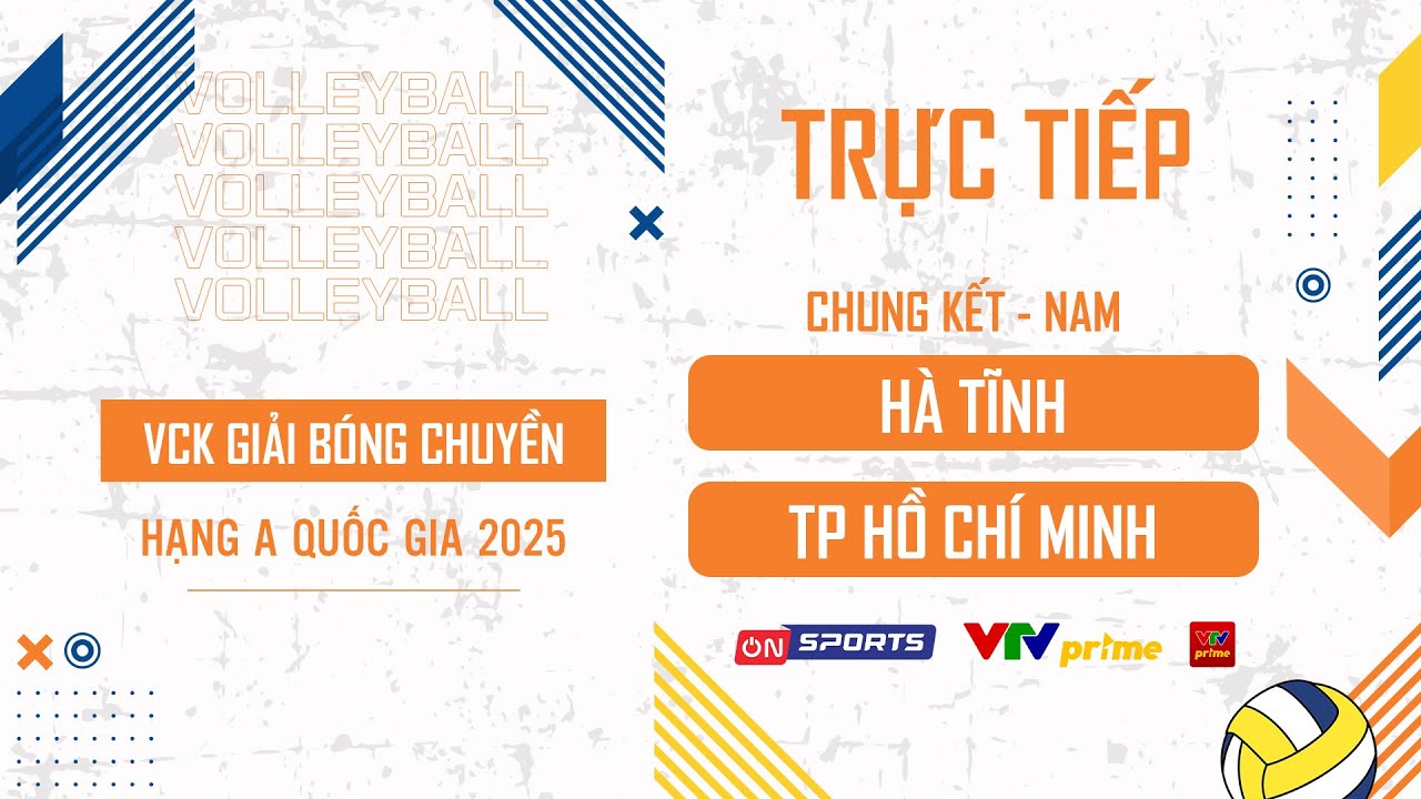 Link trực tiếp chung kết giải bóng chuyền hạng A hôm nay: Tp.HCM vs Hà Tĩnh