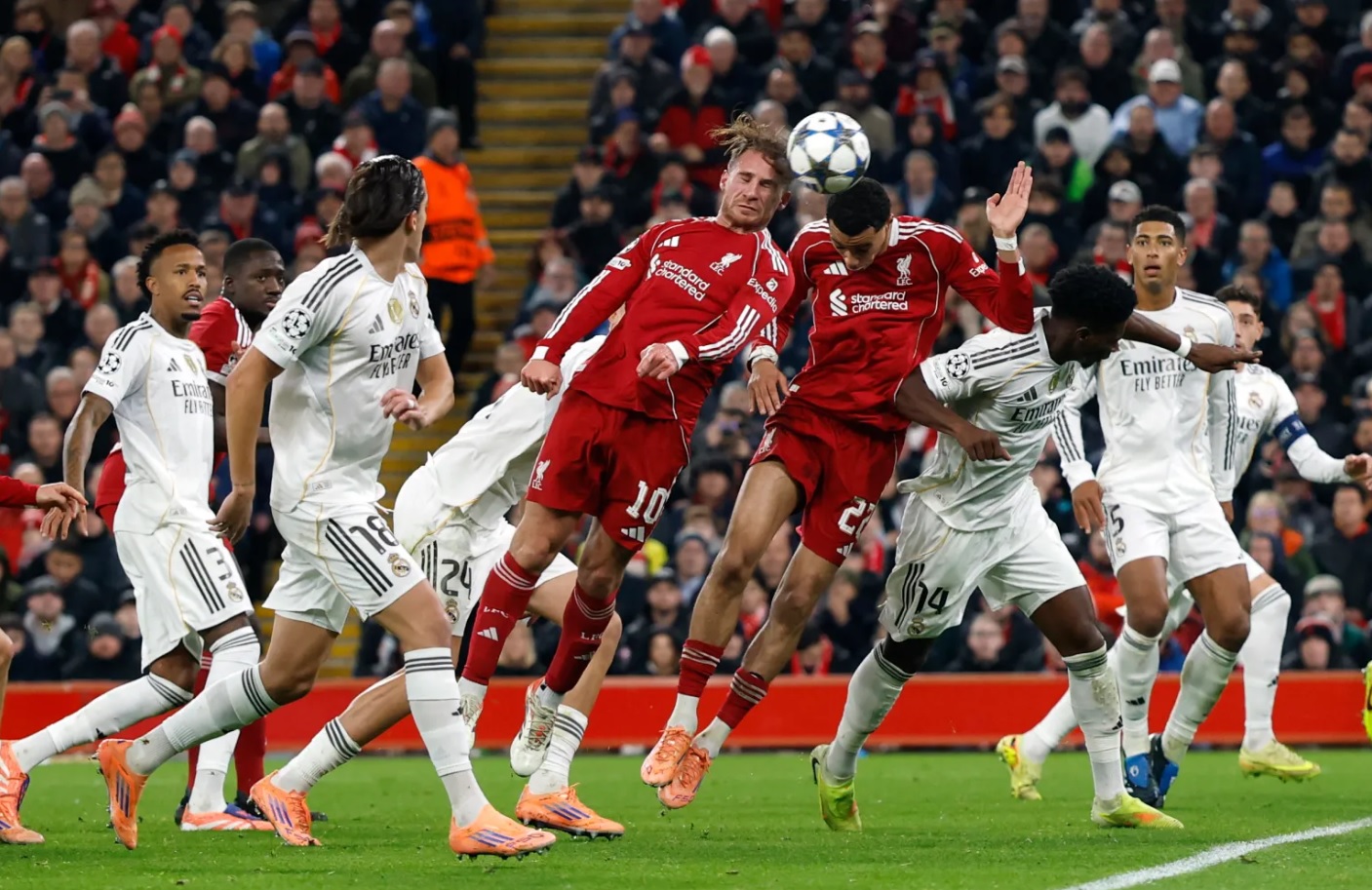 Liverpool hạ gục Real Madrid sau khi Mbappe và Vinicius bị hoá giải