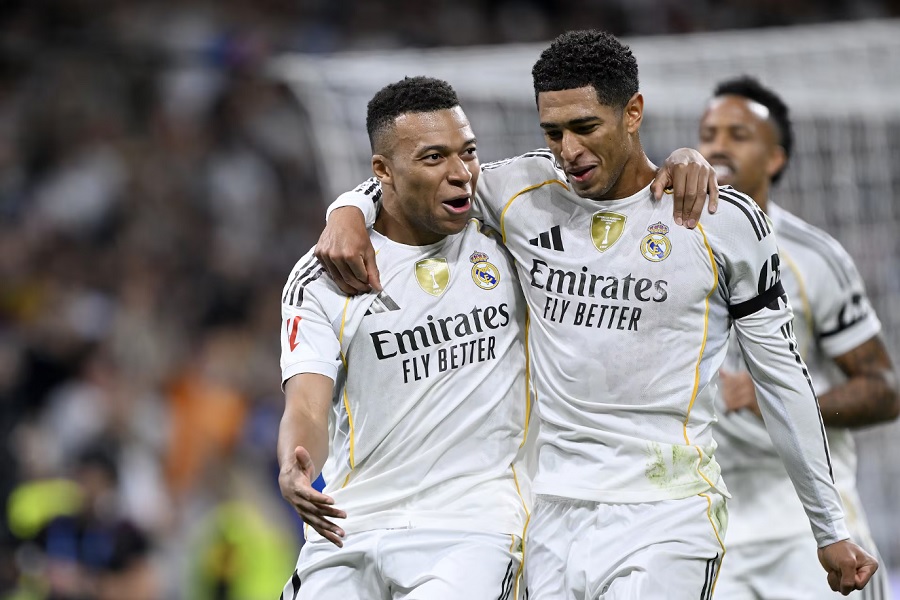 Mbappe tiến gần kỷ lục ghi bàn liên tiếp của Ronaldo tại La Liga