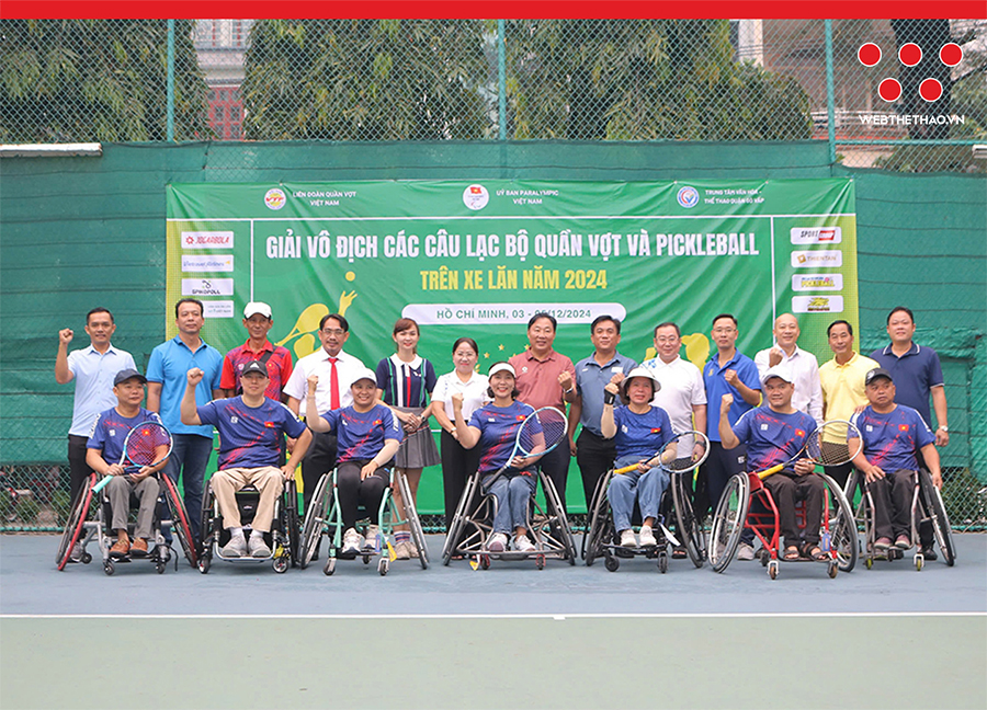 Pickleball t&aacute;i sinh niềm đam m&ecirc; thể thao cho người khuyết tật