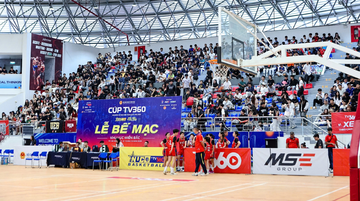 Lịch thi đấu Chung kết toàn quốc - Giải bóng rổ sinh viên toàn quốc NUC 2025 Cúp TV360 hôm nay mới nhất Lịch thi đấu Chung kết toàn quốc - Giải bóng rổ sinh viên toàn quốc NUC 2025 Cúp TV360 hôm nay mới nhất