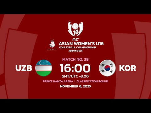 Link trực tiếp giải bóng chuyền U16 vô địch châu Á: Hàn Quốc vs Uzbekistan