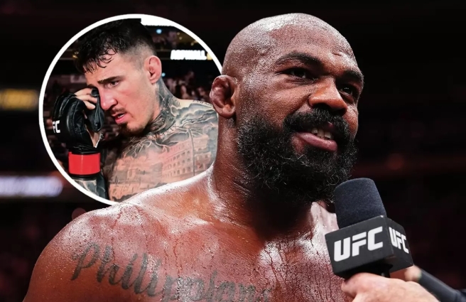 Jon Jones chê Tom Aspinall "một màu", chẳng thể chạm được Ciryl Gane