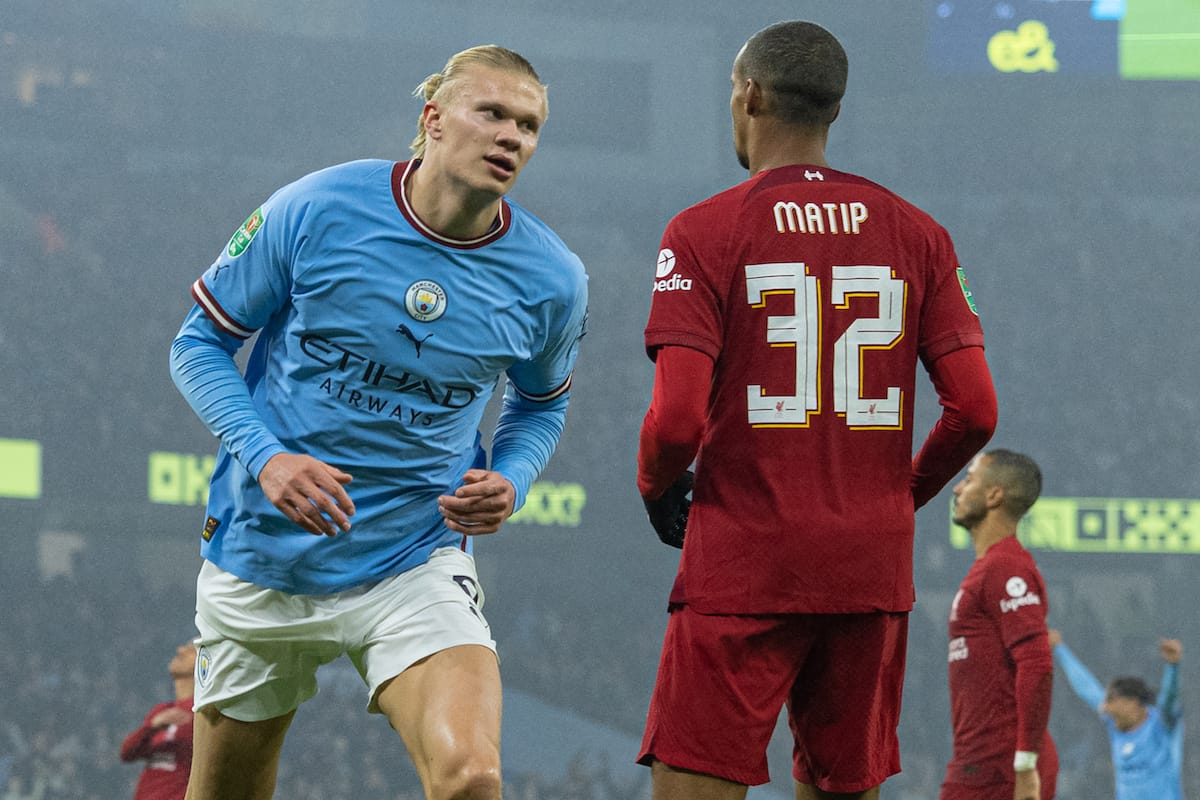 Man City vs Liverpool: Thành tích của Erling Haaland trước Liverpool