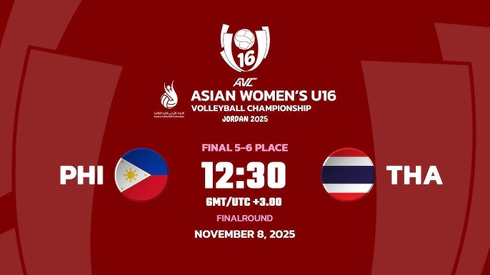 Link trực tiếp giải bóng chuyền U16 vô địch châu Á: Thái Lan tái đấu Philippines