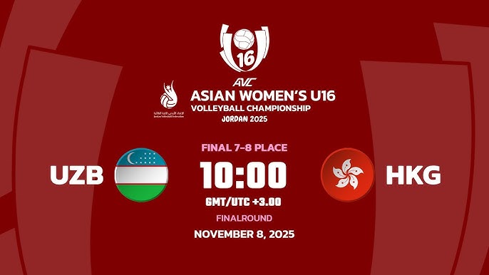 Link trực tiếp giải bóng chuyền U16 vô địch châu Á: Uzbekistan vs Hồng Kông Trung Quốc