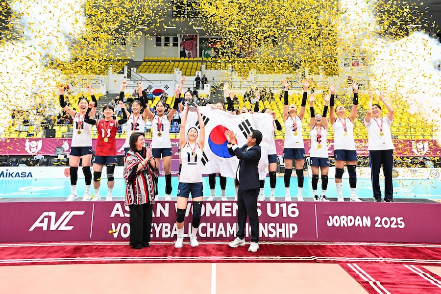 Hàn Quốc vô địch sau 5 set nghẹt thở giải bóng chuyền nữ U16 vô địch châu Á