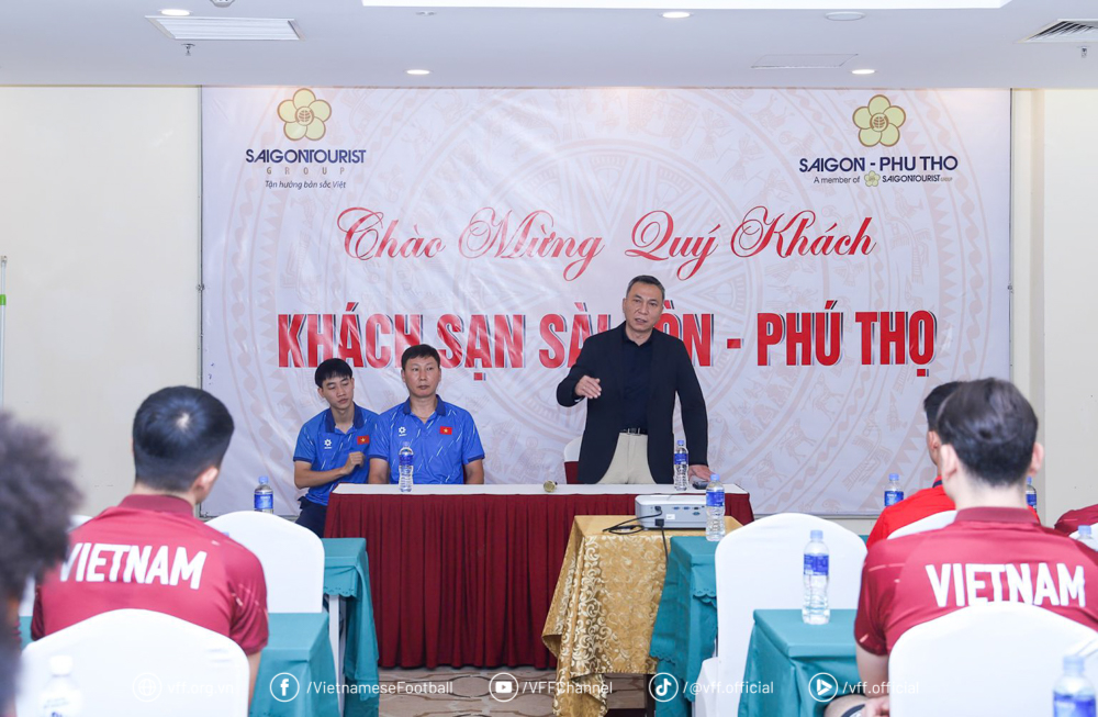 Thông điệp đặc biệt của Chủ tịch VFF trước trận cuối năm của tuyển Việt Nam