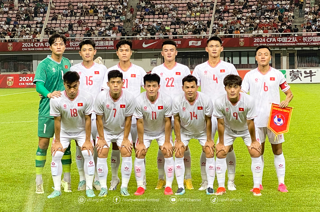 Đội hình ra sân U22 Việt Nam vs U22 Trung Quốc: Công Phương đá chính