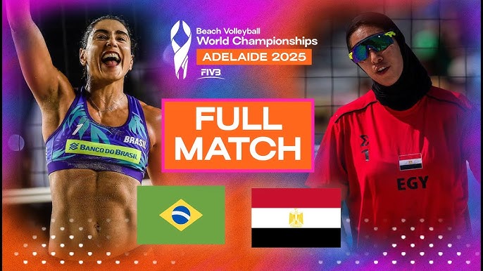 Highlight giải bóng chuyền bãi biển vô địch thế giới: Carol/Rebecca vs. Marwa/Nada