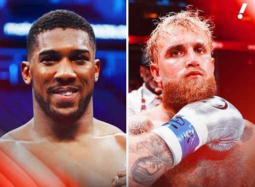 Chốt lịch trận so găng Anthony Joshua vs Jake Paul